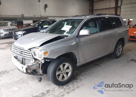 2008 Toyota Highlander из США, поврежденный, VIN JTEES41A882095711